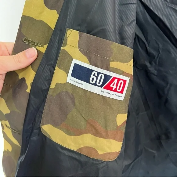 *NEW* Hershel Mac Rain Wind Resistant Jacket in Woodland Camo - Picture 14 of 16
